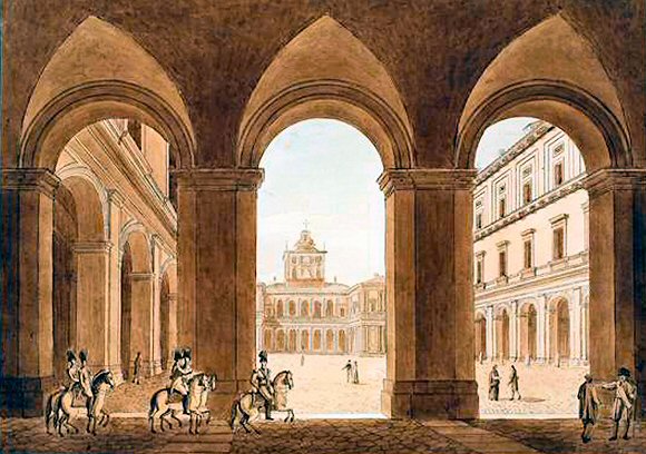 Rome : palais Quirinal.