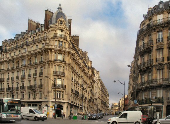 Paris : rue de Courcelles.