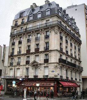 Paris : l'emplacement du Capucin, rue Marx-Dormoy.