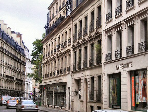 Paris : rue Pasquier.