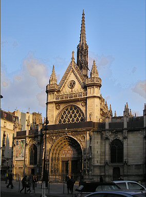 Paris : l'église saint-Laurent.