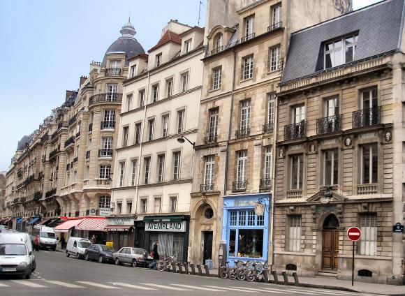 Paris : la rue du Fouarre.