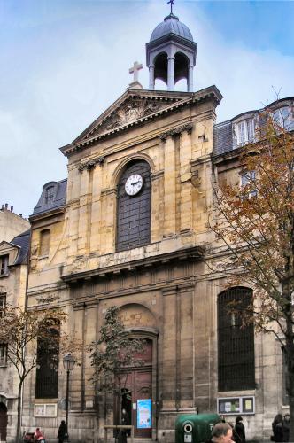 Paris : temple des Billettes.