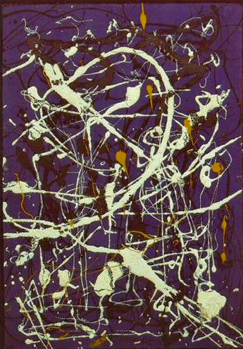 Pollock : Composition n°16.