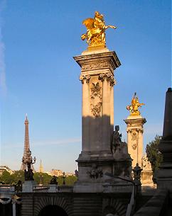 Paris : pont Alexandre III.