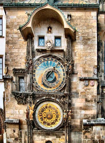 Prague : Horloge astronomique.