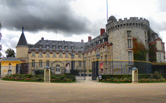 Le château de Rambouillet.