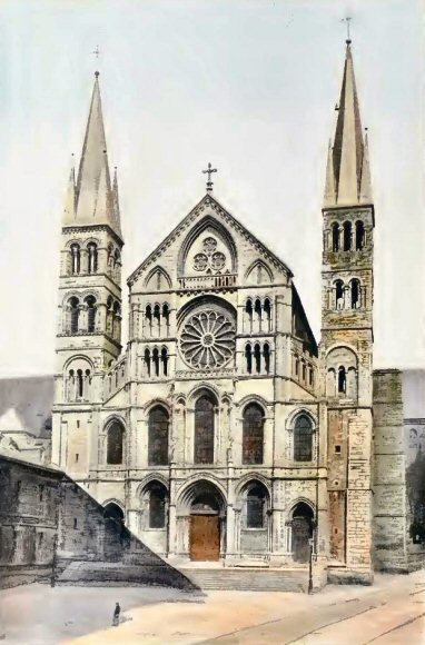 Reims : la basilique Saint-Remi.