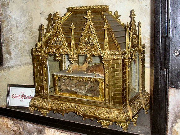Reliques de Saint-Gilduin, à Chartres..