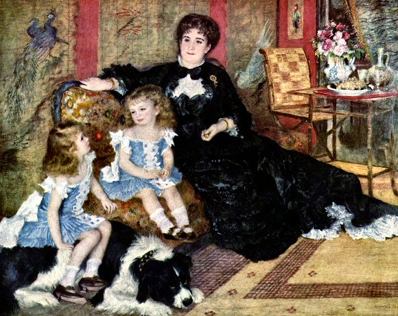 Renoir : la famille Charpentier.