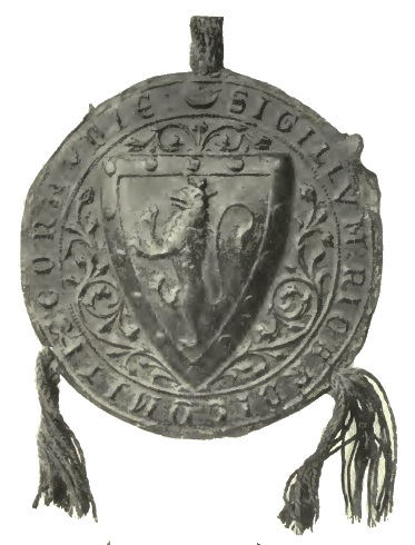 Sceau de Richard de Cornouailles.
