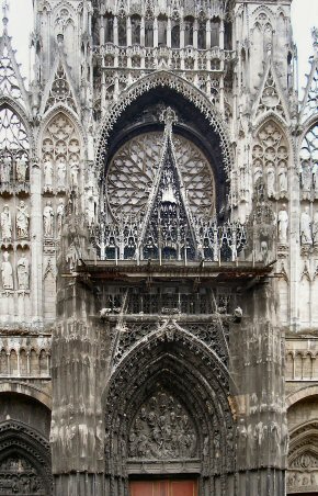 Rouen : la cathédrale.