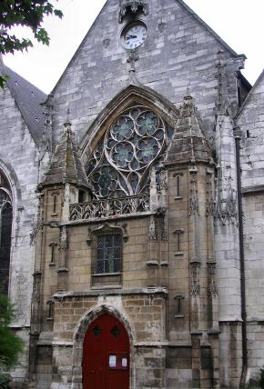 Rouen : l'église Saint-Vivien.