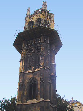 Rouen : la tour Saint-André.