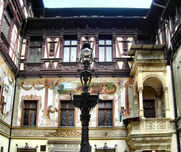 Roumanie : château de Peles.