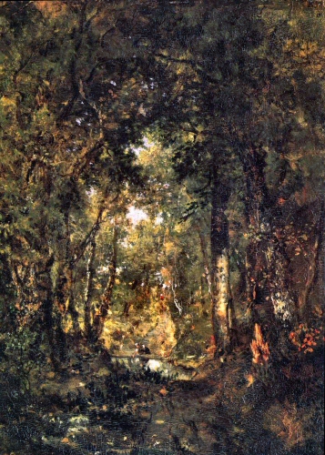 Rousseau : la forêt de Fontainebleau.