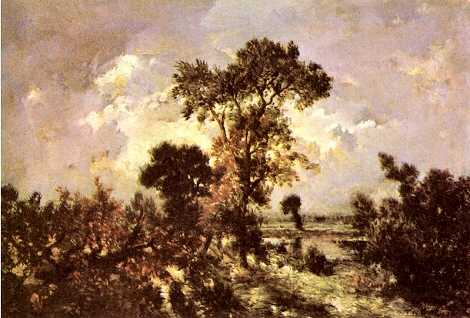 Théodore Rousseau : Paysage.