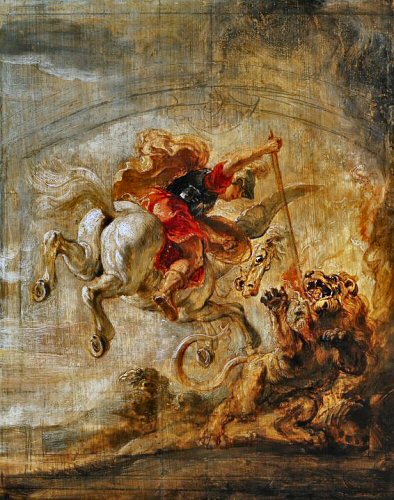 Rubens : Bellerophon, Pégase et la Chimère.