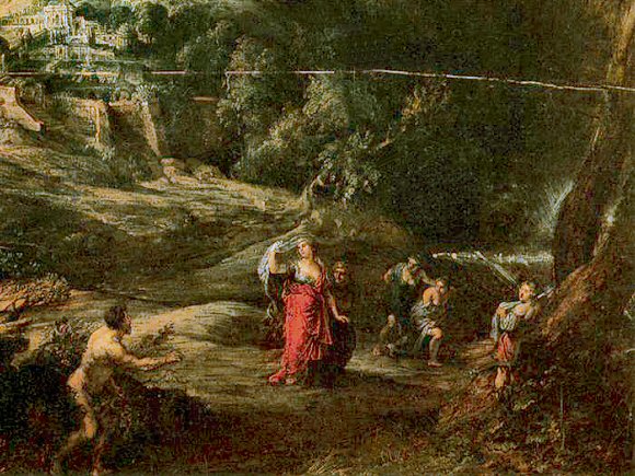 Rubens : Ulysse et Nausicaa.