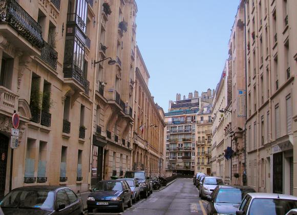 Paris : la rue de l'Arbalte.