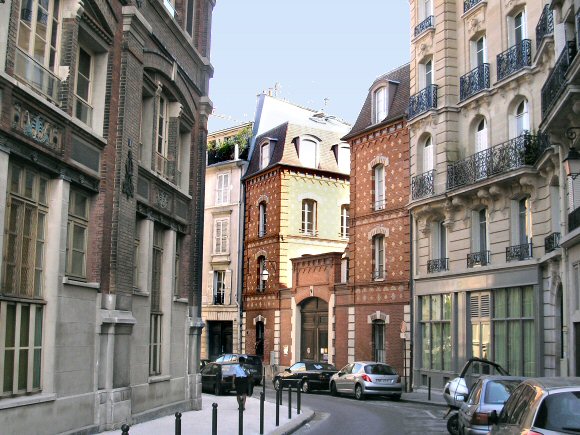 Rue Chanoinesse,  Paris (4e arrondissement).