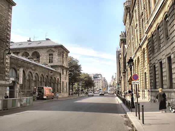 Rue de la Cit,  Paris (4e arrondissement).