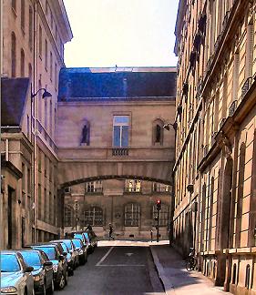 Rue Garancière, à Paris (6e).