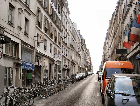 Rue de Meslay, à Paris (3e arrondissement).