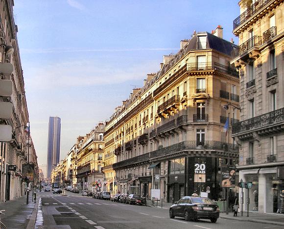 Rue de Rennes, à Paris.