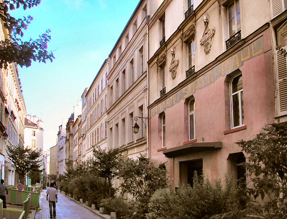 Rue des Rosiers,  Paris (4e arrondissement).