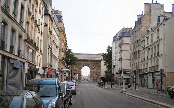 Rue Saint-Martin, à Paris (3e arrondissement).