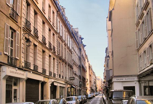 Rue de Seine, à Paris.