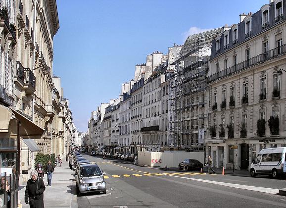 Rue de Tournon, à Paris (6e arrondissement).