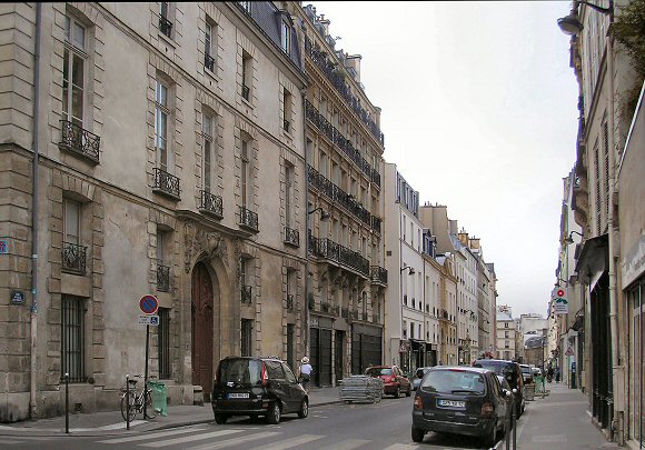 Rue Vieille-du-Temple, à Paris (3e arrondissement).