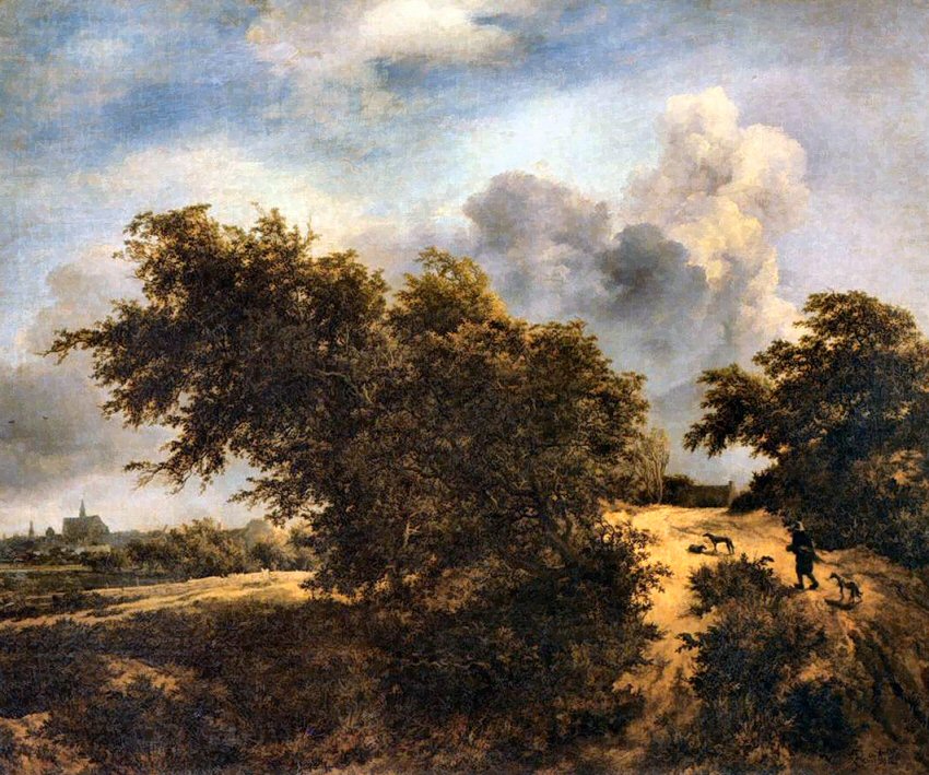 Ruysdael : Le Buisson.