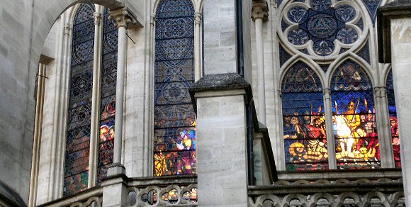 Basilique de saint-Denis (vitraux).