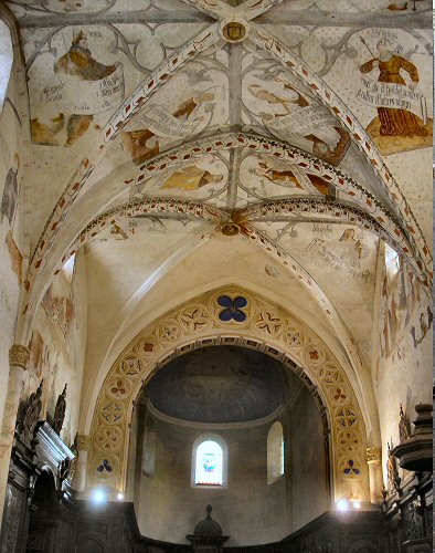 Saint-Lizier : croisée d'ogives (Notre-Dame de la sède).