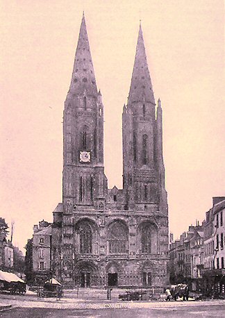 Saint-Lô : église Notre-Dame.