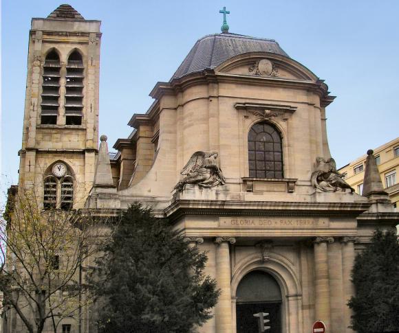 Eglise Saint-Nicolas-du-Chardonnet,  Paris (5e arrondissement).