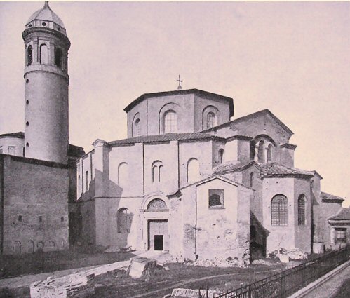 Eglise Saint-Vital à Ravenne.
