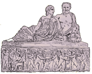 Sarcophage romain.