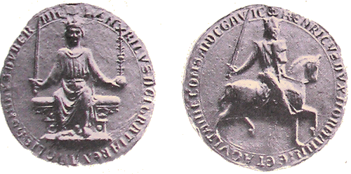 Sceau d'Henri III Plantagenet.