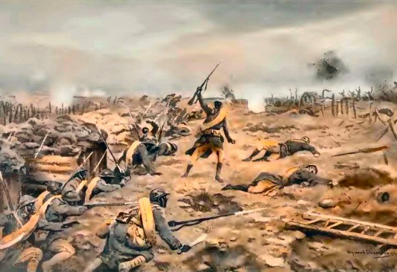 Desvarreux : Sénégalais à la bataille de la Somme.
