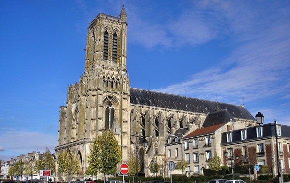 Soissons : la cathédrale.