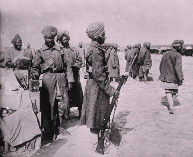 Première guerre mondiale : soldats indiens.