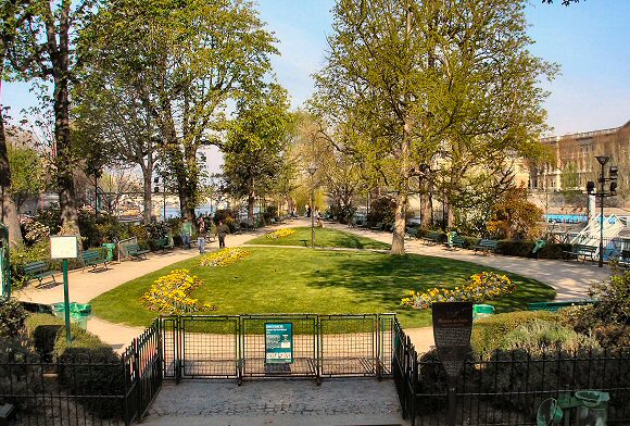 Square du Vert-Galant,  Paris (1er arrondissement).
