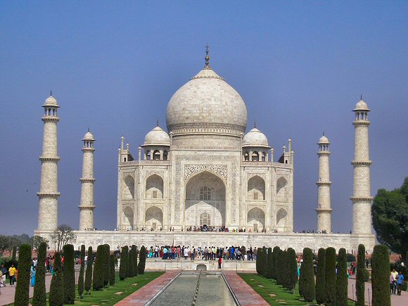 Le Taj Mahal,  Agra.