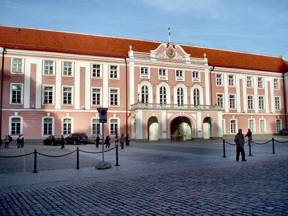 Estonie : le Parlement, à Tallinn.