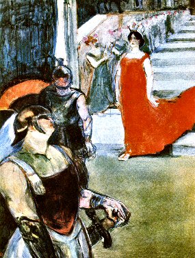Toulouse-Lautrec : Messaline..