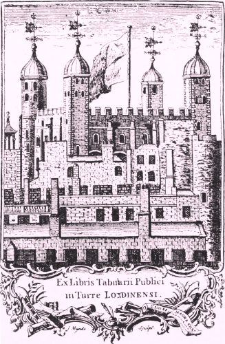 La Tour de Londres au Moyen âge.